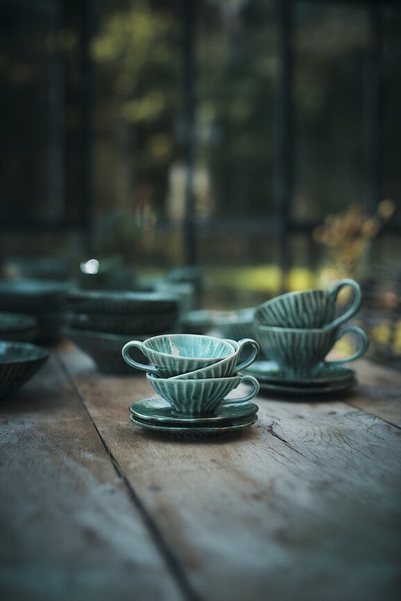 Verde Lanza Podstavki za skodelice za espresso, 12,5 cm, 2 kosa