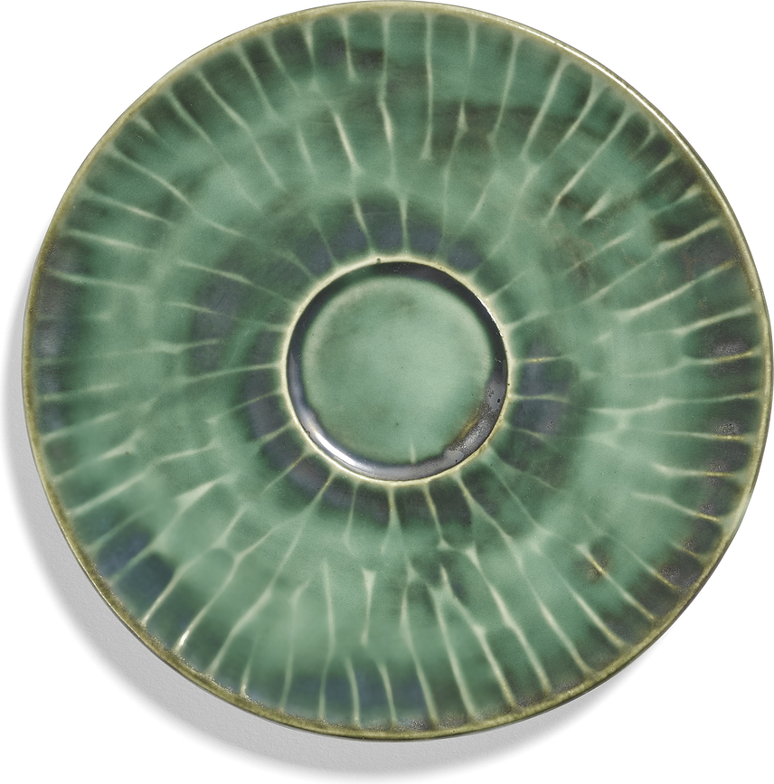 Verde Lanza Soucoupe pour Tasse à Cappuccino, 14,5 cm