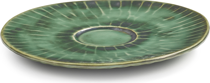 Verde Lanza Soucoupe pour Tasse à Cappuccino, 14,5 cm