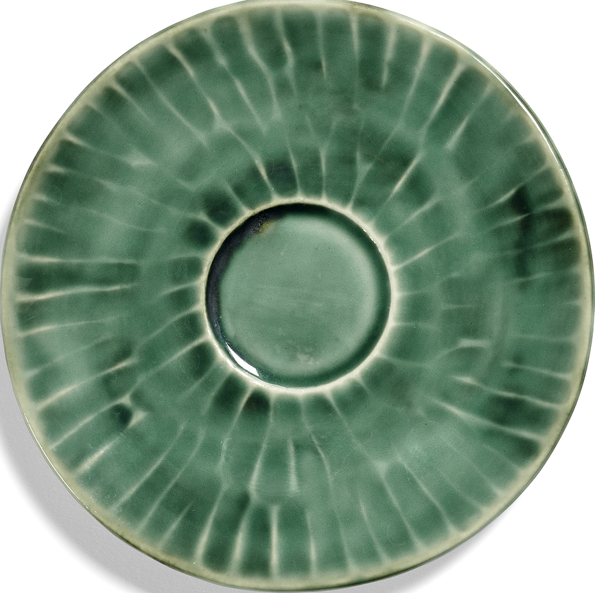 Verde Lanza Soucoupes pour tasses à espresso 12,5 cm, lot de 2