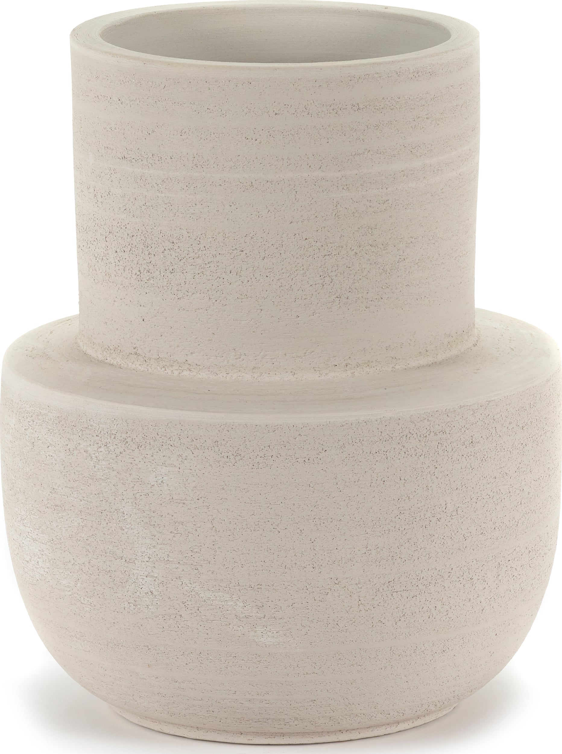 Steingutvasen Volumes Vase 30, 5 Cm