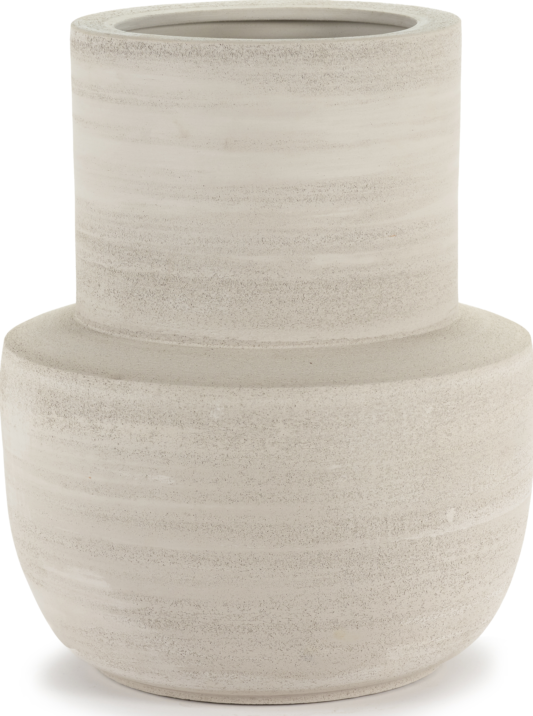 Steingutvasen Volumes Vase 47 Cm