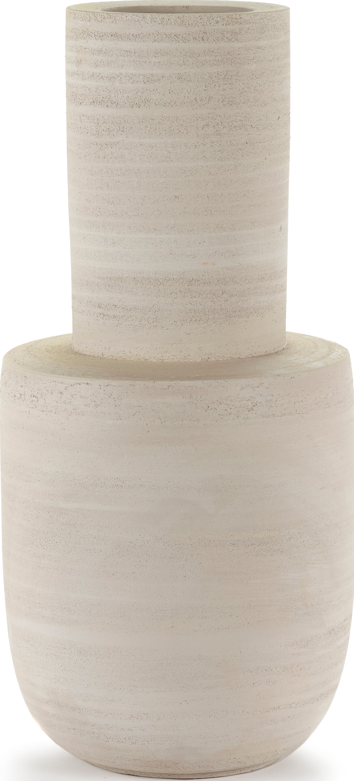 Steingutvasen Volumes Vase 54 Cm