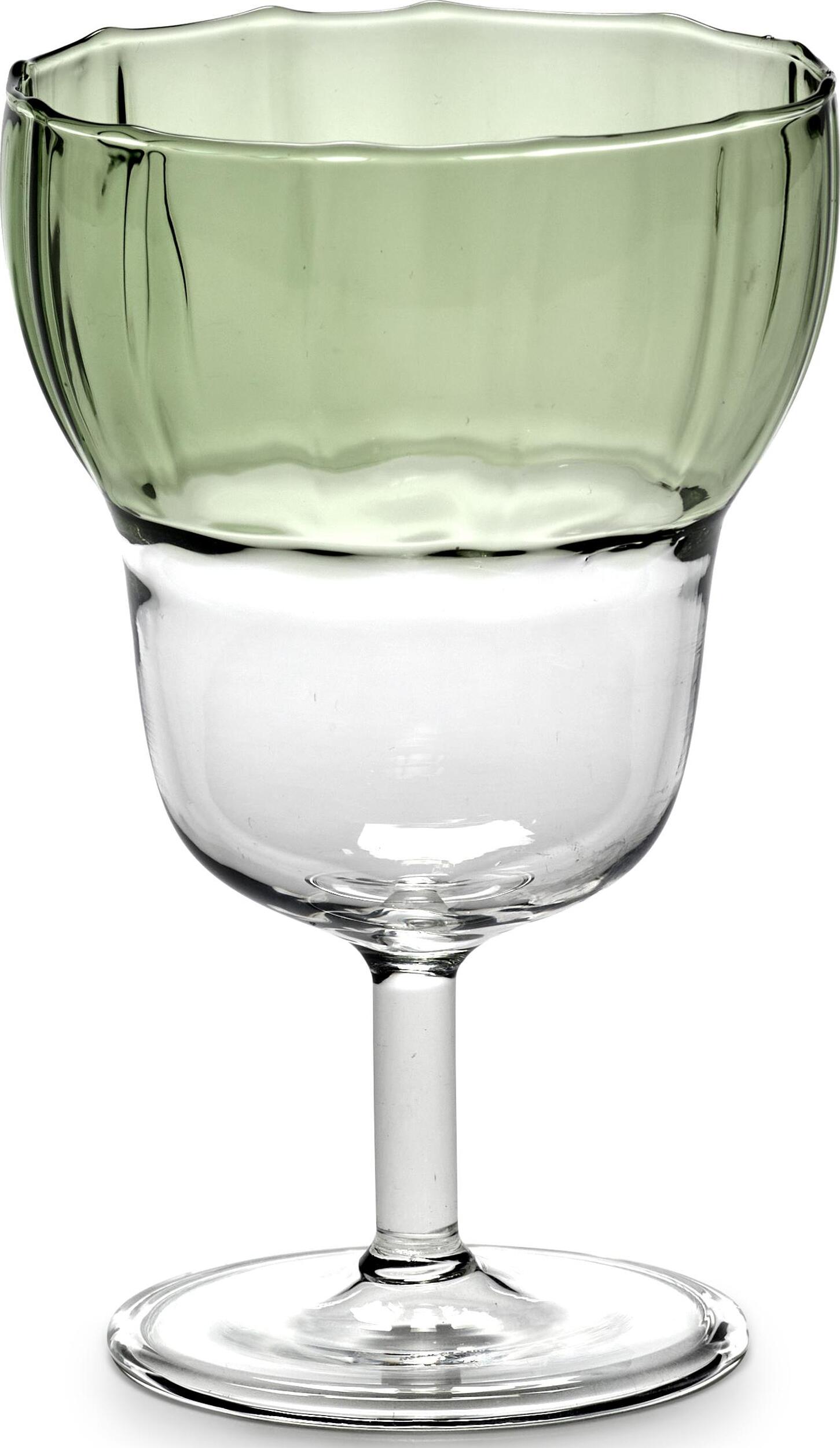 Yam Gläser 12,4 cm, grün, 4 St.