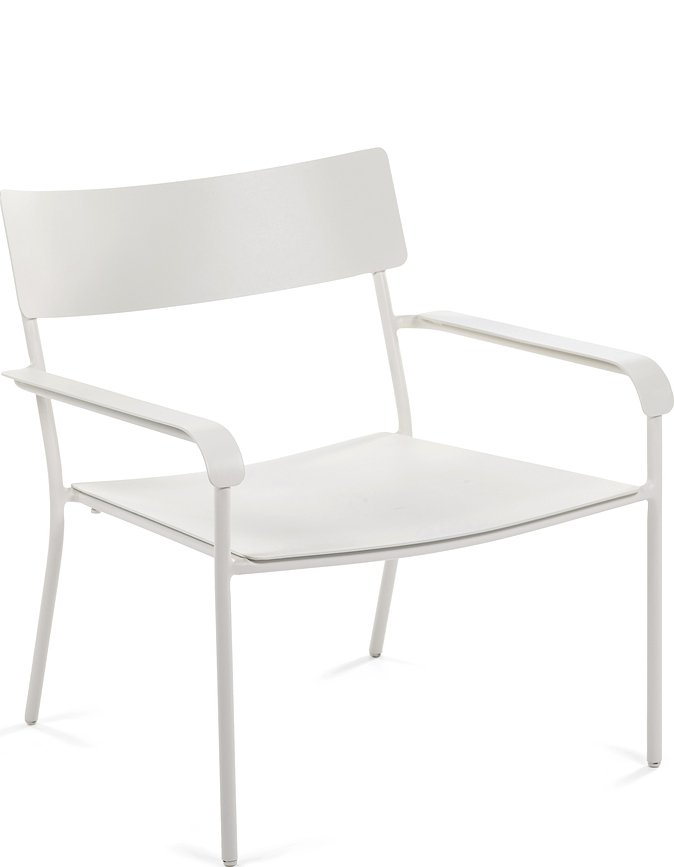 Zahradní křeslo August Lounge s područkami, 70 cm