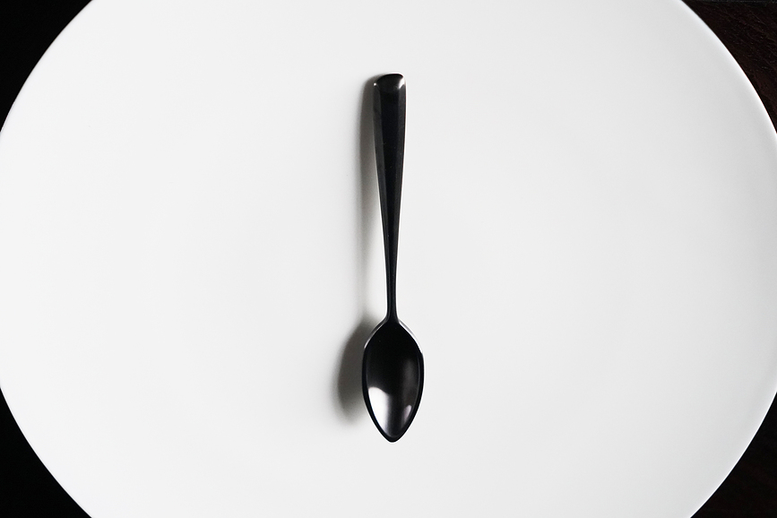 Zoë Cuillère à dessert, noire