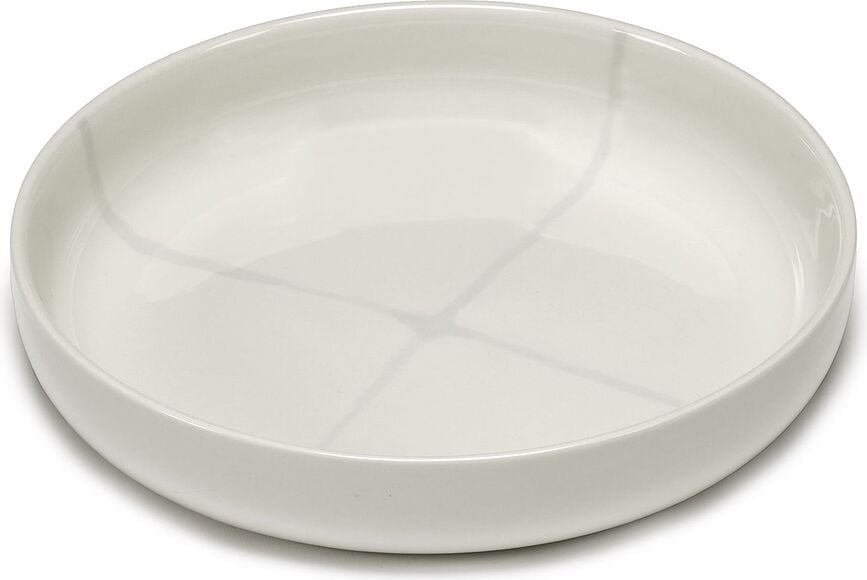 Zuma Assiettes creuses, 20,5 cm, noires, Lot de 2