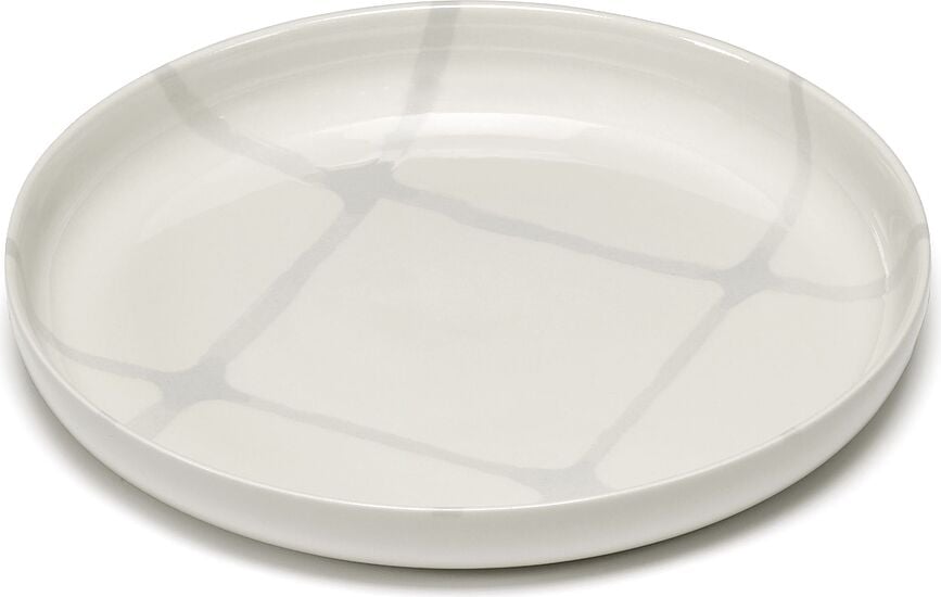 Zuma Assiettes creuses, 25,5 cm, noires, Lot de 2