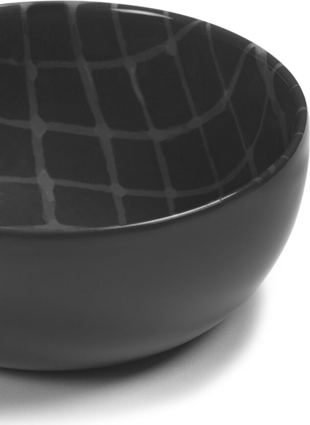 Zuma Bols 12,5 cm, noirs, Lot de 2