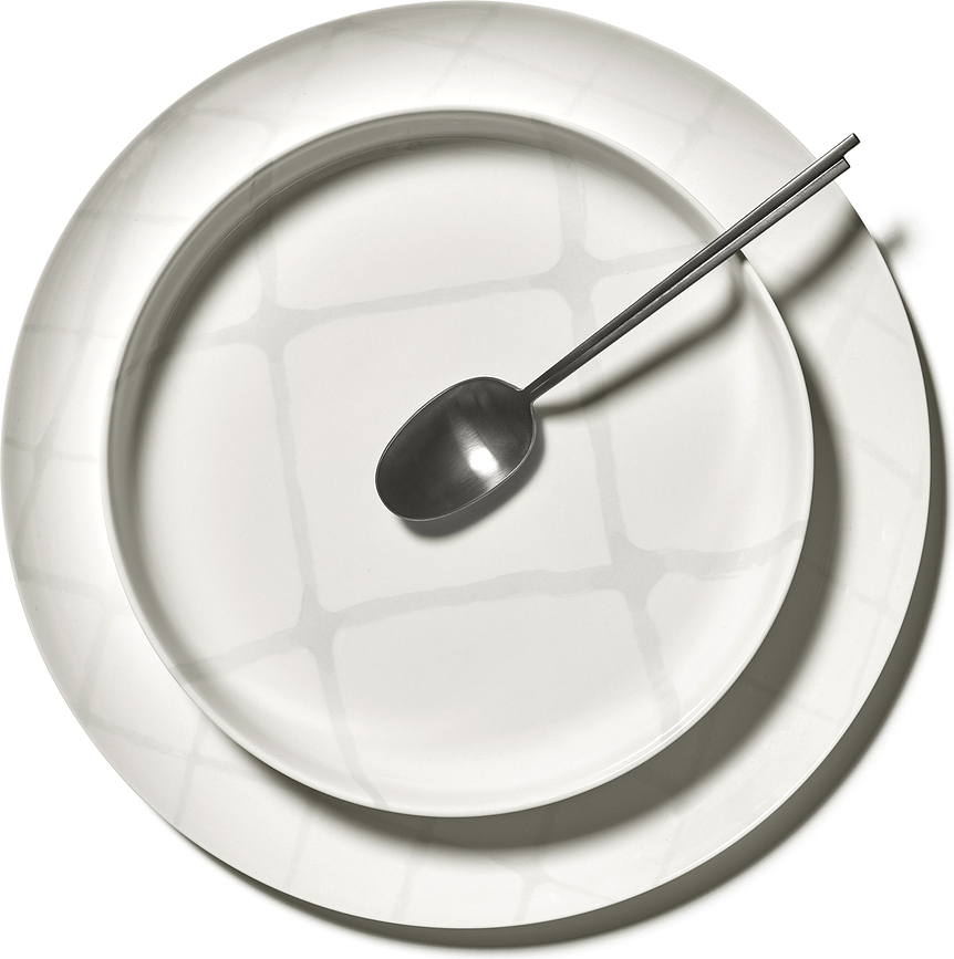 Zuma Krožnik globok, 25,5 cm, črn