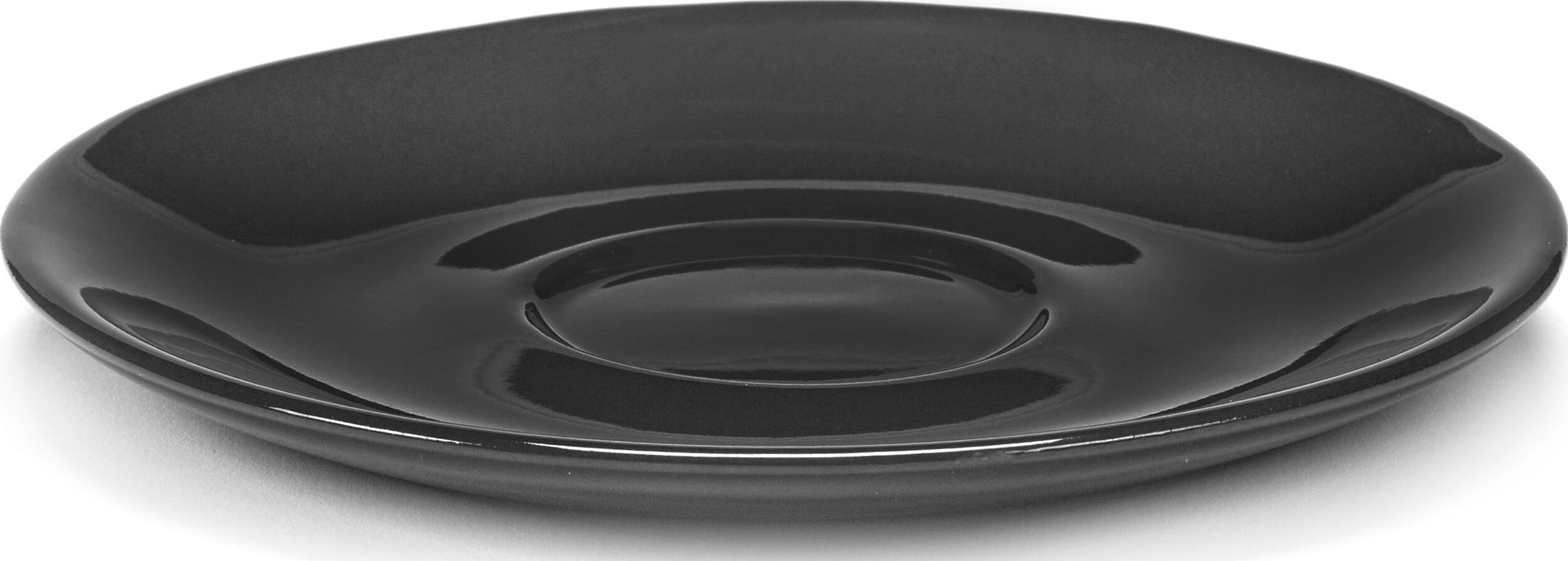 Zuma Kaffeeuntertasse 14 cm, schwarz, 2 St.