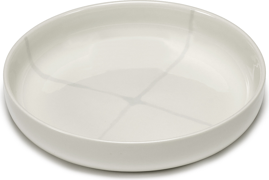 Zuma Globoki Krožnik, 20,5 cm, črn