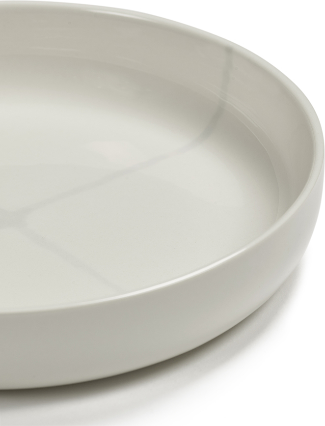 Zuma Globoki Krožnik, 20,5 cm, črn