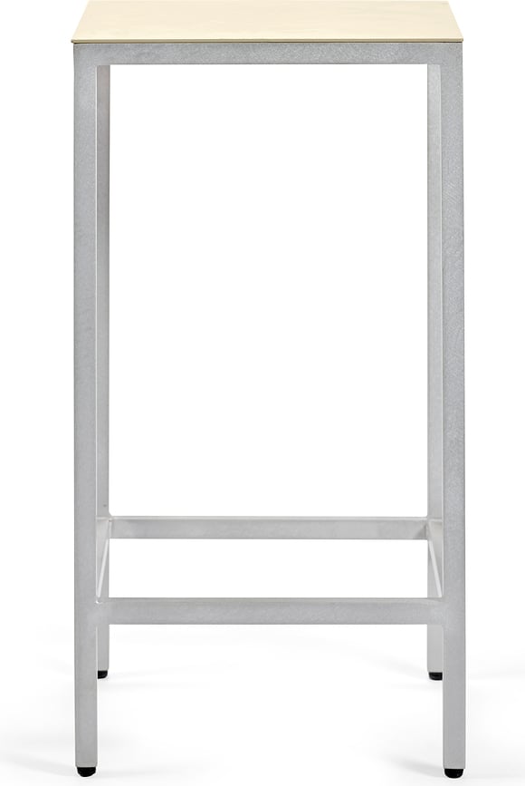 Alu Barhocker 65 cm, grau