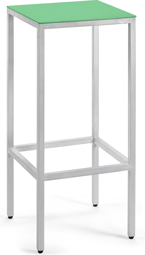Alu Barhocker 75 cm, grün