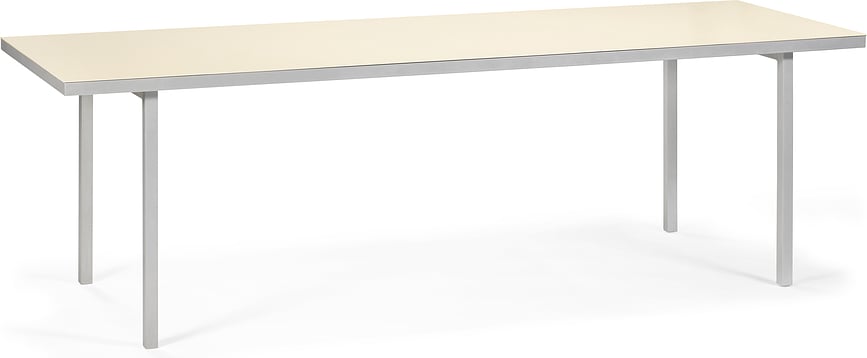 Alu Gartentisch 85 x 240 cm, elfenbeinfarben