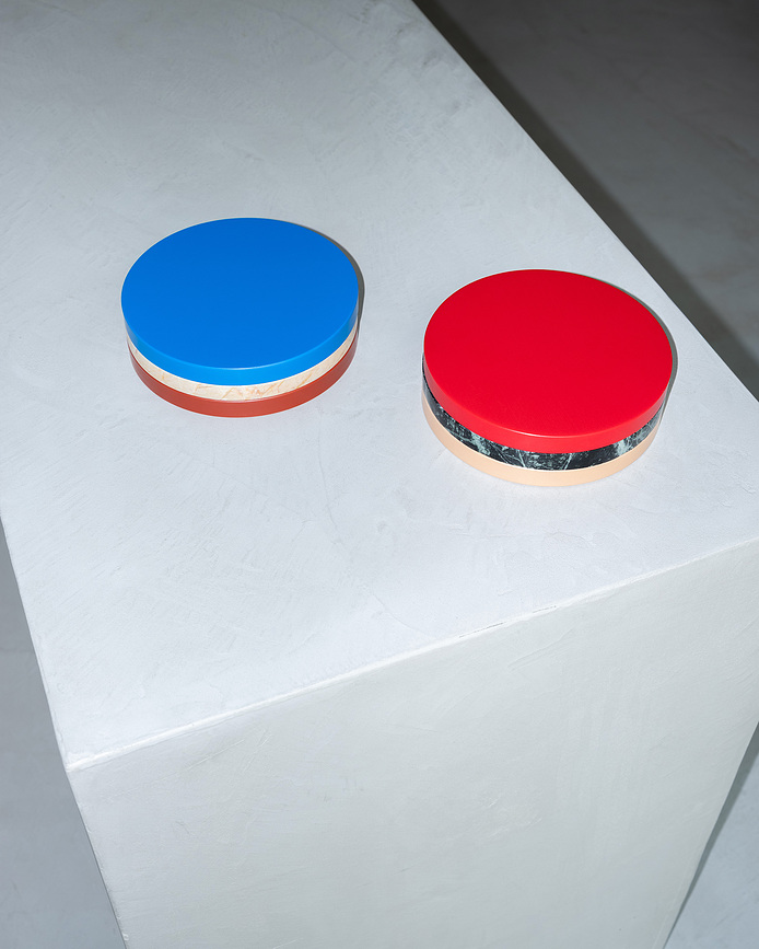 Circles Untersetzer 21 cm, leuchtende Farben, 3 St.