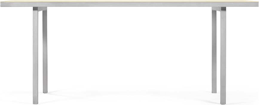 Gartentisch 85 x 180 cm Alu, gelb