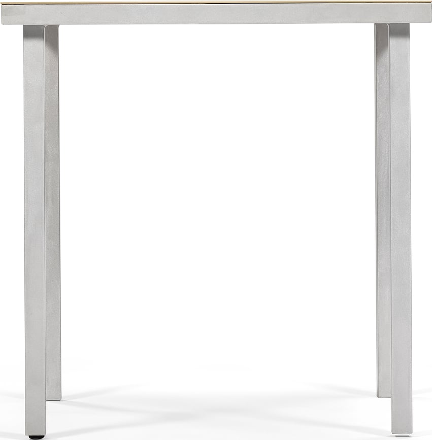 Gartentisch 85 x 85 cm, Aluminium, grün