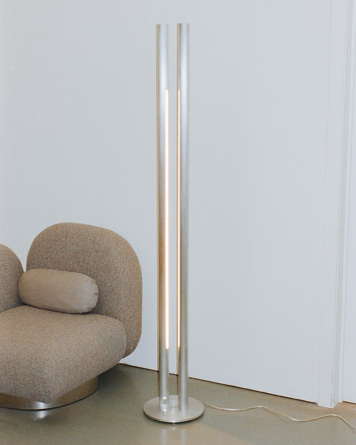 L1 gulvlampe 190 cm, stål