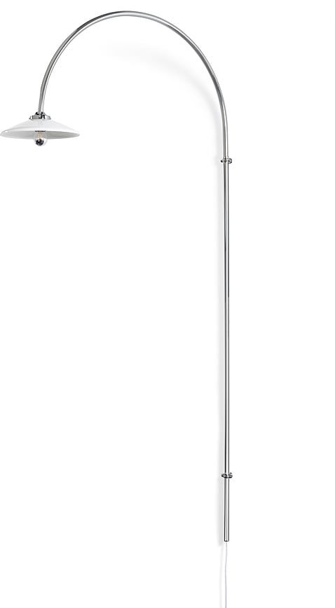 Lampada da parete N°2 180 cm in acciaio
