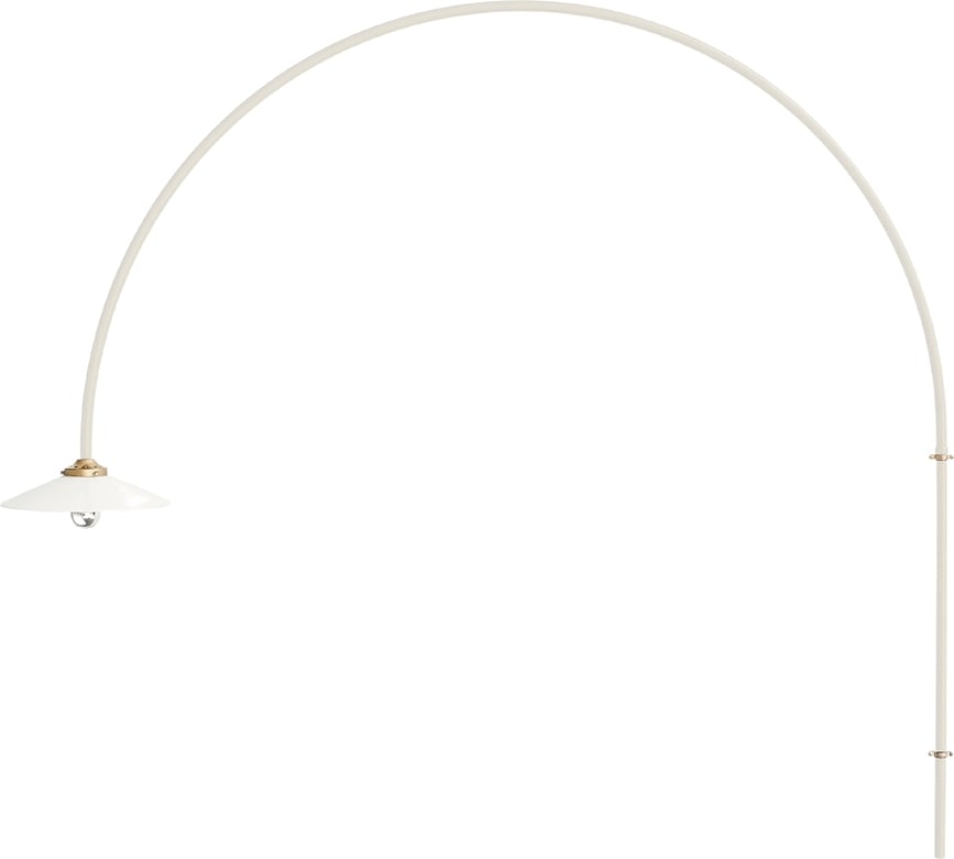 Lampada da parete N°3 135 cm avorio