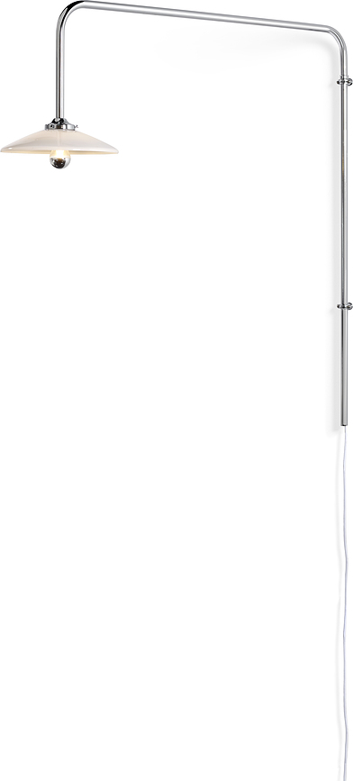 Lampada da parete N°5 100 cm nera