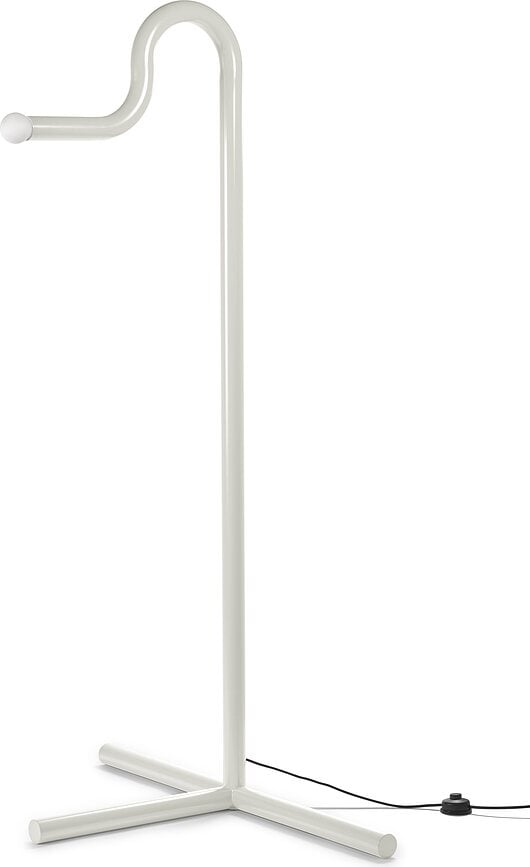 Lampada da terra Metro, bianca
