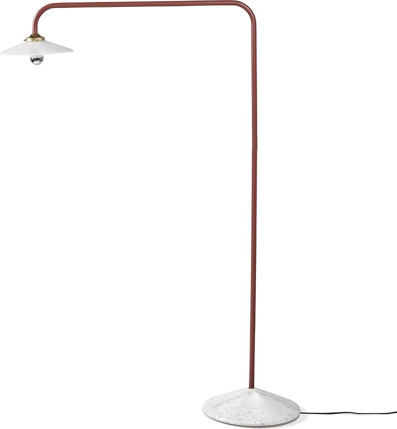 Marble No1 gulvlampe 141 cm, bordeaux