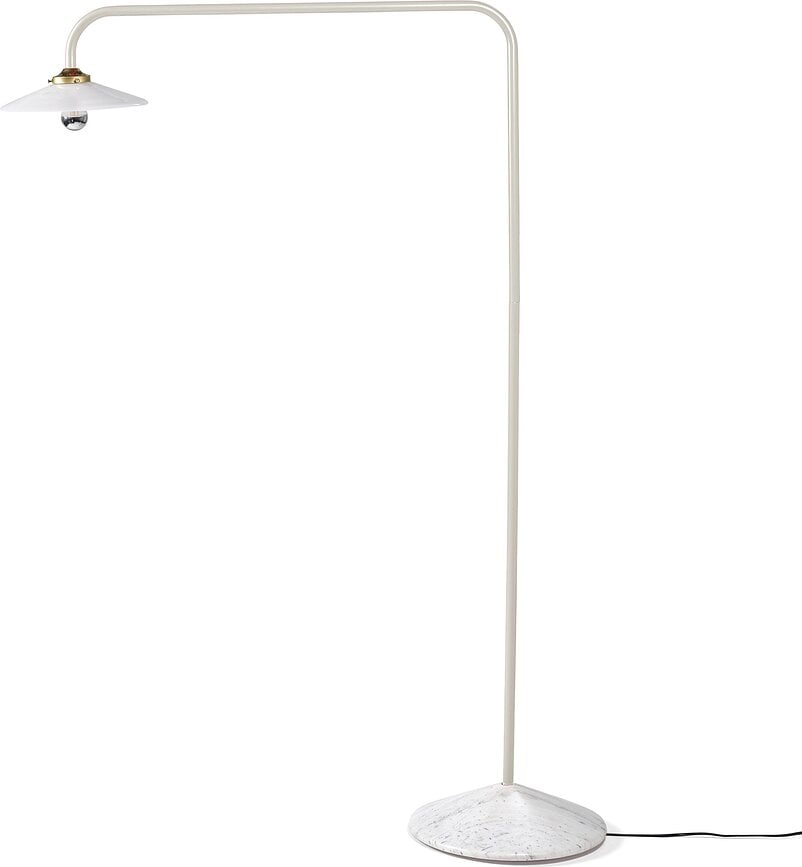 Marble No1 gulvlampe 141 cm, creme