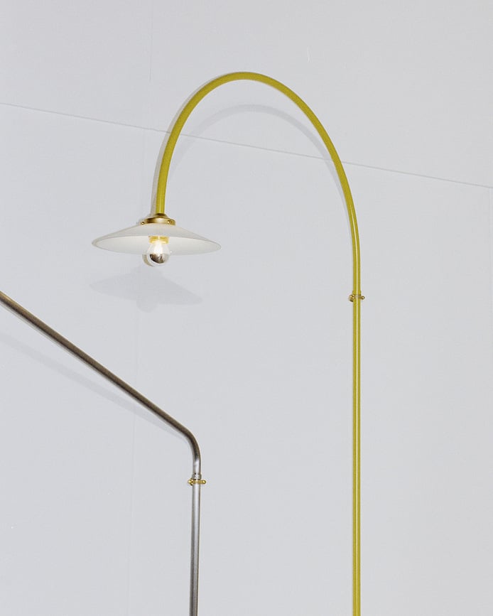 N°1 Væglampe 140 cm, grøn