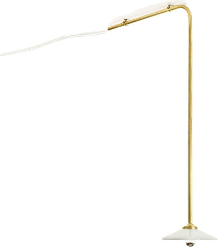 N°2 Loftlampe, messing