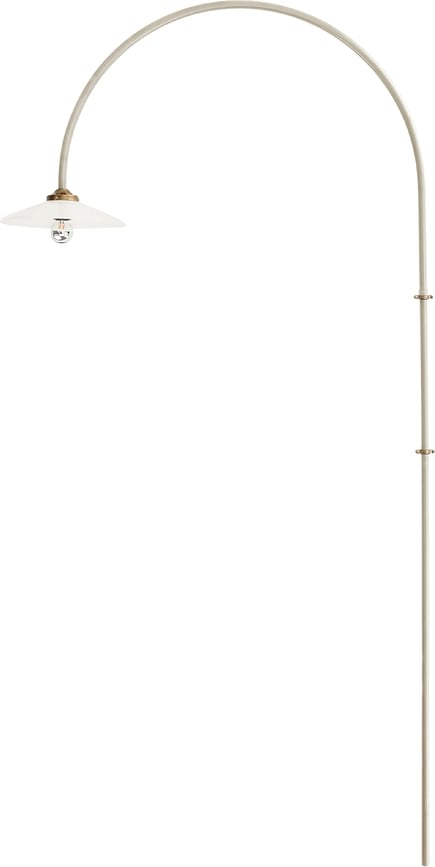 N°2 Væglampe 180 cm, elfenben