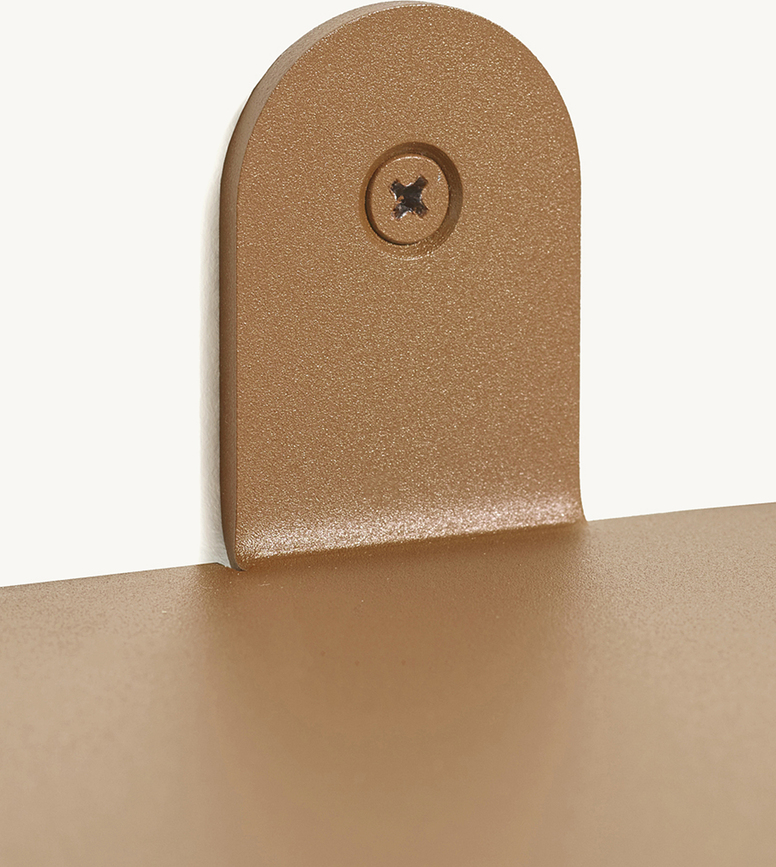 N°2 Wandregal 99 cm, schwarz
