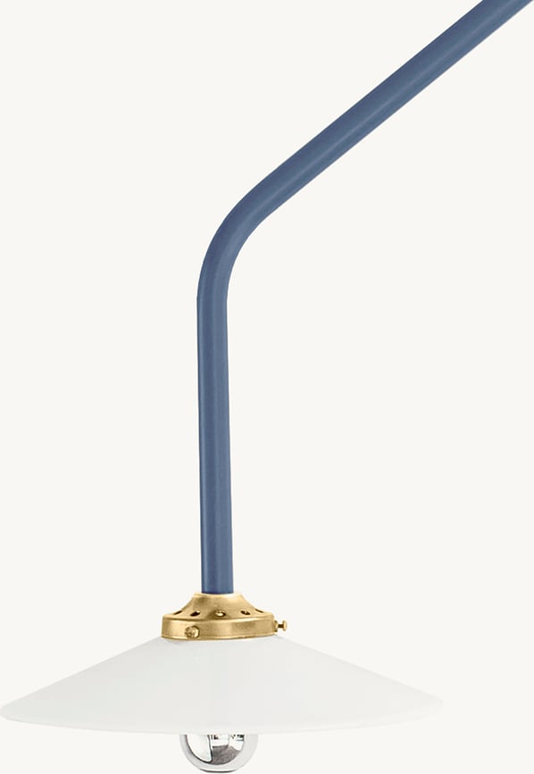 N°4 Wandlamp 180 cm, zwart