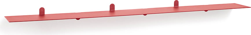 N°4 Wandregal 198 cm, rot