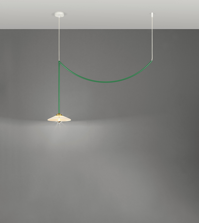 N°5 mennyezeti lámpa, piros