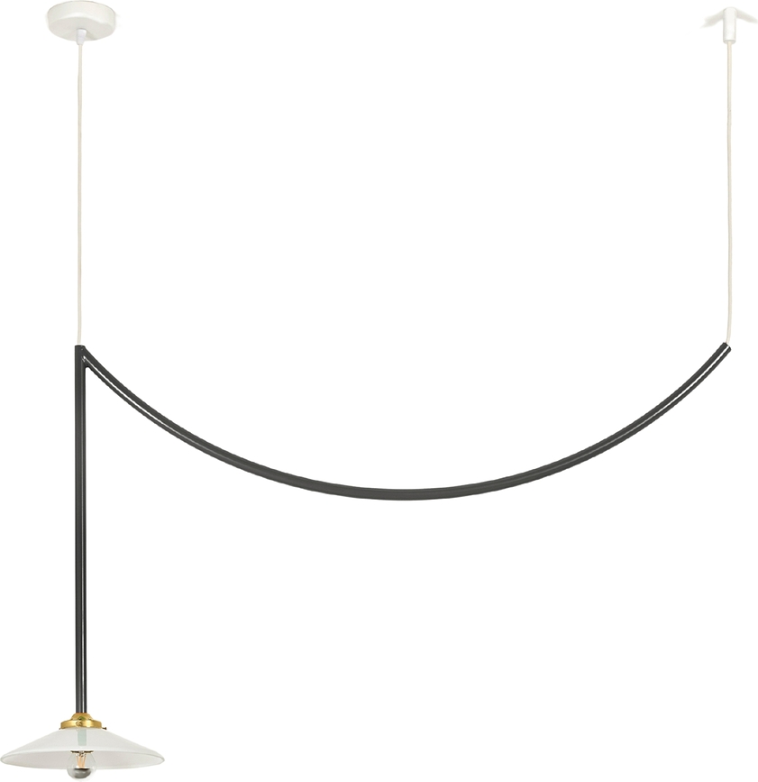 N°5 Plafondlamp, zwart
