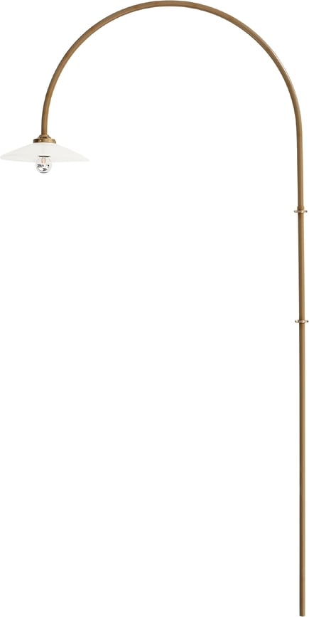 Sienas lampa N°2, 180 cm, dzeltena