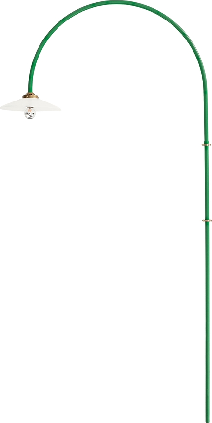 Sienas lampa N°2, 180 cm, zaļa