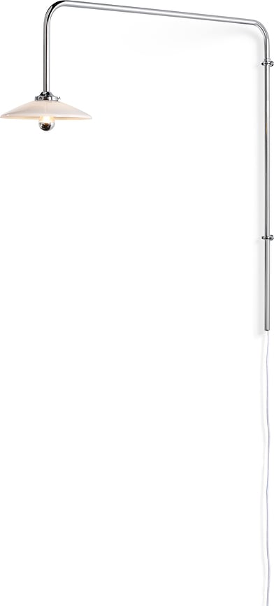 Sienas lampa N°5, 100 cm, melna