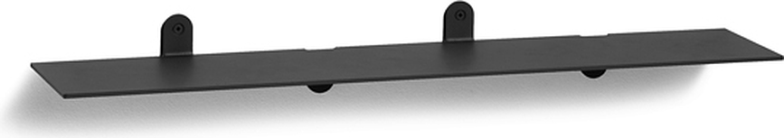 Sienas plaukts N°1, 74 cm, melns