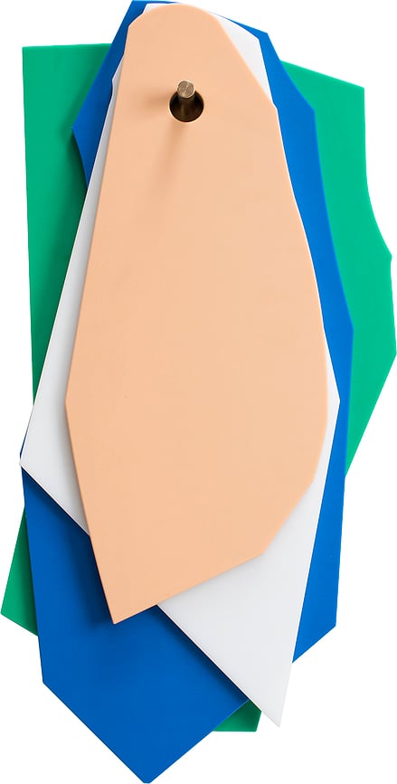 Taglieri Valerie Objects, colori freddi, 4 pz.