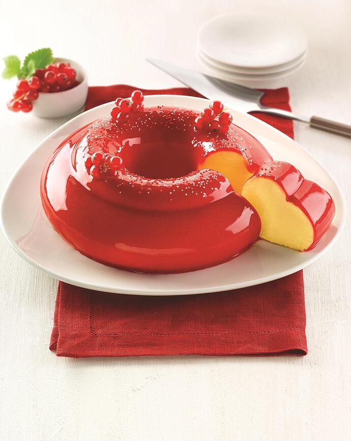 Abbraccio Moule à Gâteau, en silicone