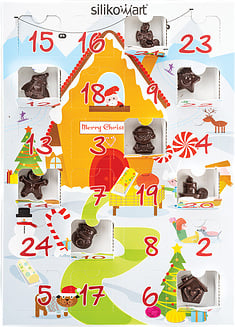 Adventes kalendārs DIY Gift Box Creative Xmas Countdown 2 gab.