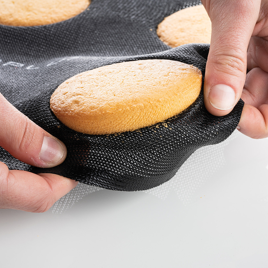 Air Plus Moule à Tartelettes 12 cavités, en silicone