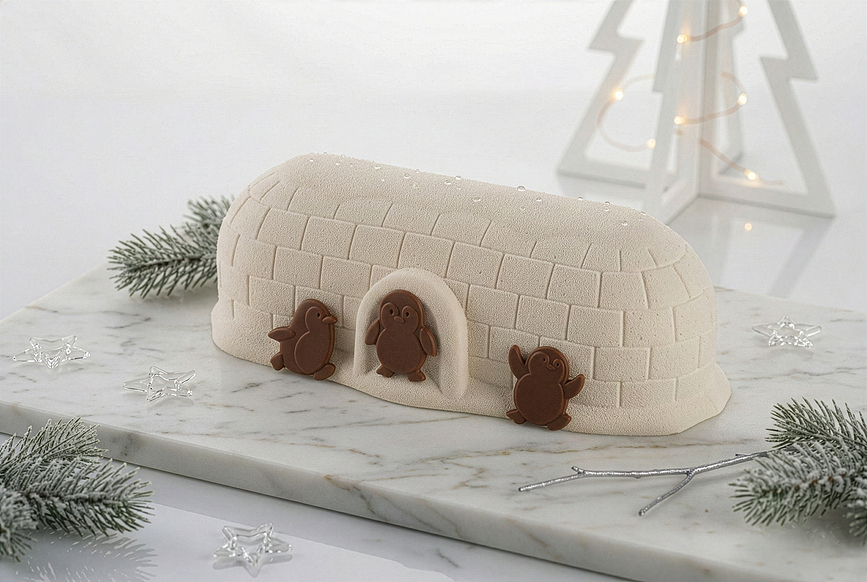 Bakvorm 3D Buche Igloo