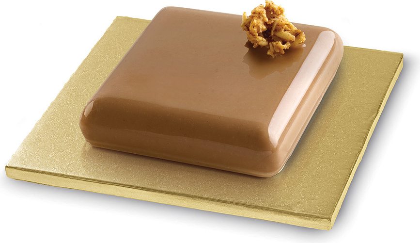 Base para Tarta Silikomart, 30 x 30 cm, plateada