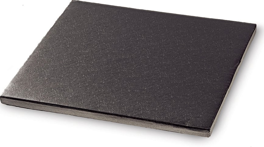 Base per torta Silikomart 30 x 30 cm nera