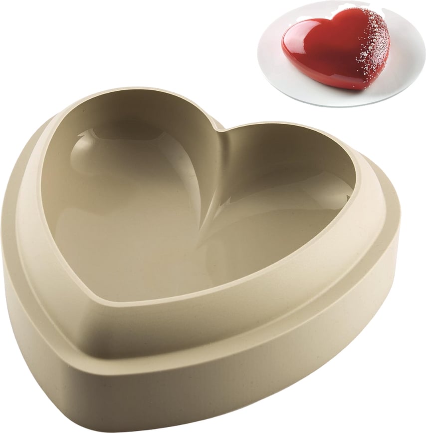 Batticuore Moule à Gâteau, en silicone